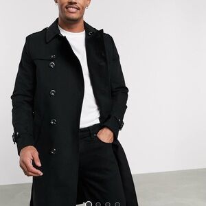 ASOS Classic Black Trench Coat